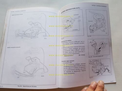 Innocenti motore Minitre 1991 manuale officina originale workshop manual