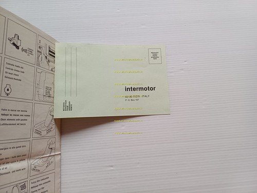 InterMotor motore industriale serie IM depliant manuale uso catalogo ricambi