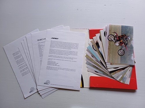 IPLUS presentazione modelli HRD SACHS 200-2001 cartella stampa originale