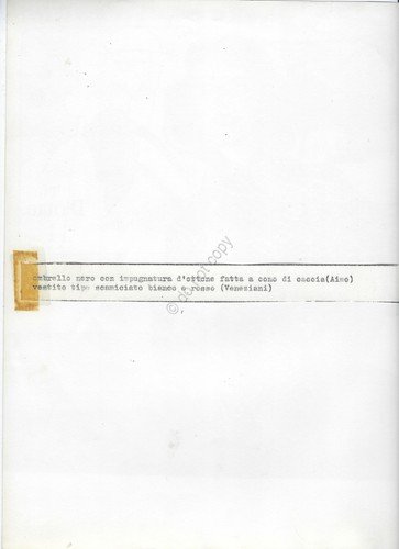 Iris Bianchi indossatrice foto originale anni '50 con vestito Veneziani | Immagine Gallery 2