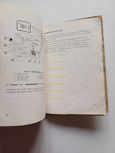 ISO 125 Isoscooter Isomoto 1950 manuale uso originale owner's manual