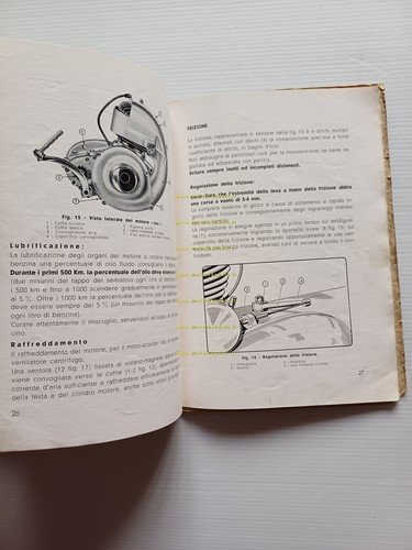 ISO 125 Isoscooter Isomoto 1950 manuale uso originale owner's manual