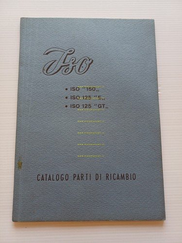 ISO 150 - 125 E - 125 GT 1956 catalogo …