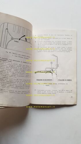 ISO 150 C motocarro manuale uso manutenzione libretto originale