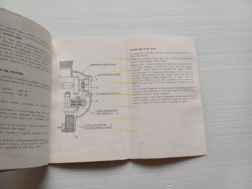 ISO 175 4T 1956 manuale uso manutenzione libretto istruzioni italiano …