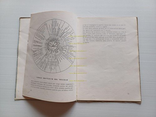 ISO Isocarro 125 1951 manuale uso manutenzione libretto originale italiano