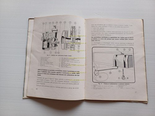 ISO Isocarro 125 1951 manuale uso manutenzione libretto originale italiano