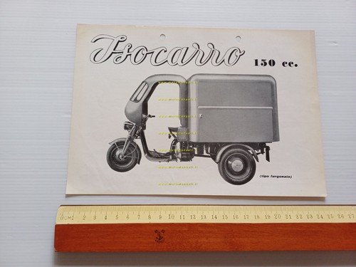 ISO Isocarro 150 anni 50 depliant italiano originale