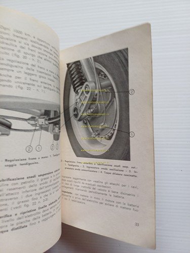 ISO Isocarro 150/C 1961 manuale uso manutenzione libretto originale italiano