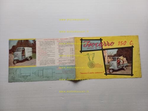 ISO Isocarro 150 C depliant originale italiano