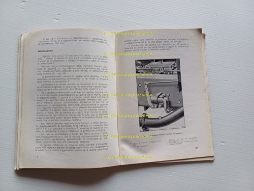 Isotta Fraschini autocarro D 80 CO 3a serie 1947 manuale …
