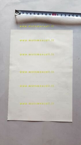 Italjet 48 BABY 1962 depliant moto originale ciclomotore brochure moped