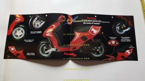 Italjet 50 Formula scooter anni 90 depliant originale italiano brochure