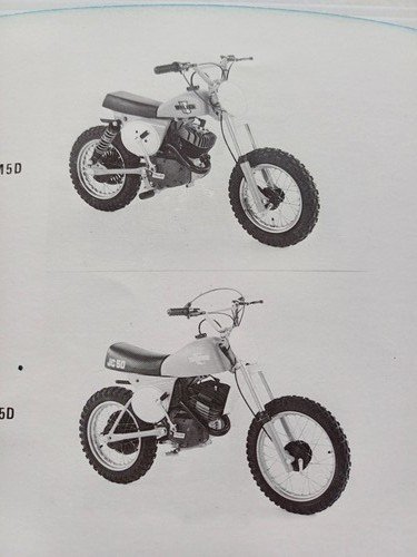 Italjet 50 JC5D -M5D Mini Cross 1982 manuale uso manutenzione …