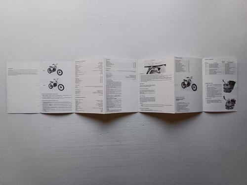 Italjet 50 JC5D -M5D Mini Cross 1982 manuale uso manutenzione …