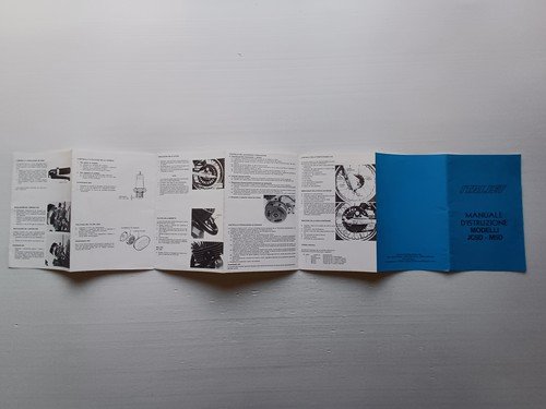 Italjet 50 JC5D -M5D Mini Cross 1982 manuale uso manutenzione …