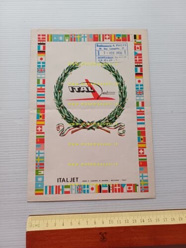 Italjet 50 Mustang Veloce -Trial - Mustang anni 60 depliant …