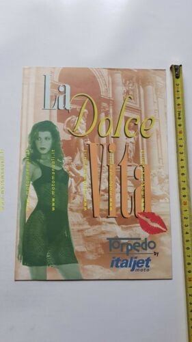 Italjet 50 Torpedo scooter 1997 depliant originale brochure