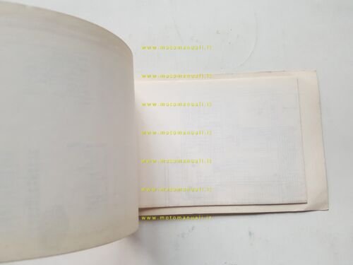 Italjet Boss 350 1983 manuale uso manutenzione libretto originale owner's …