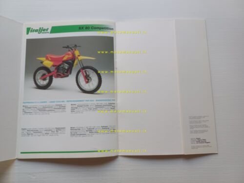 Italjet catalogo produzione tutti modelli 1983 ( 9 depliant) originale