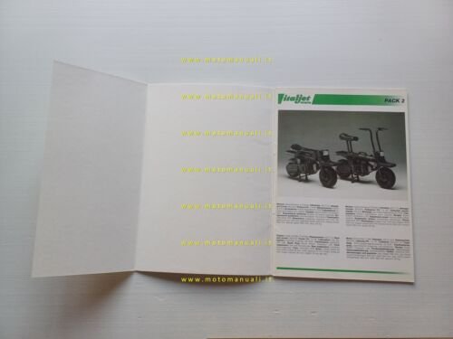 Italjet catalogo produzione tutti modelli 1983 ( 9 depliant) originale