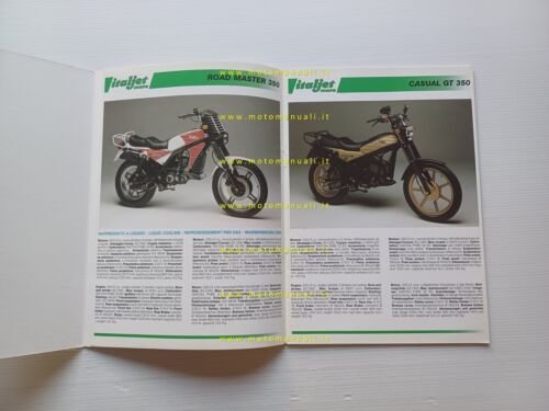 Italjet catalogo produzione tutti modelli 1983 ( 9 depliant) originale