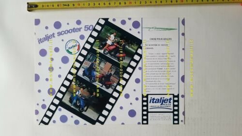 Italjet Cruise 50 1993 depliant originale scooter ITALIANO brochure