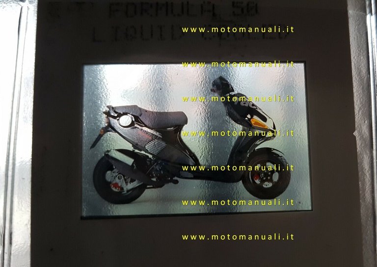 Italjet Formula 125 -50 Scooter lotto diapositive da cartella stampa …