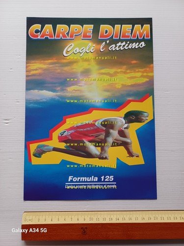 Italjet Formula 125 1997 depliant scooter originale italiano
