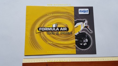 Italjet Formula 50 Air scooter depliant italiano originale