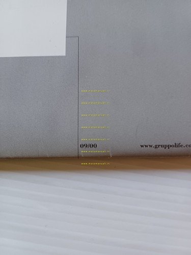 Italjet produzione tutti modelli 2000 depliant italiano inglese originale