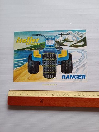 Italjet Ranger 90 1982 depliant italiano originale