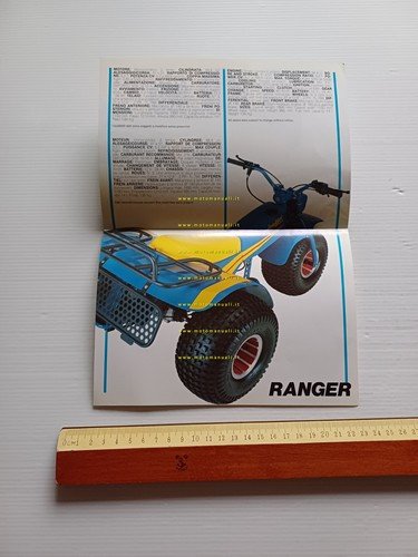 Italjet Ranger 90 1982 depliant italiano originale