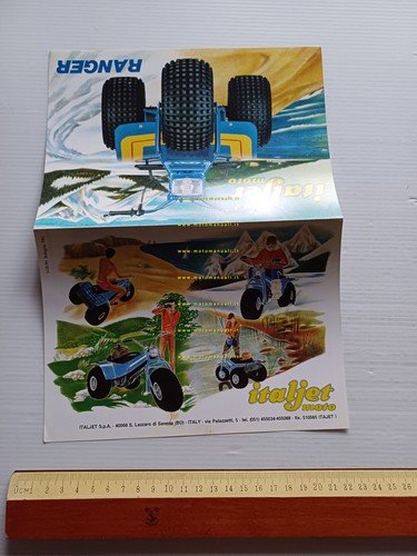 Italjet Ranger 90 1982 depliant italiano originale