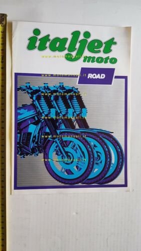 Italjet Road Master - Casual 330 1982 depliant moto originale …