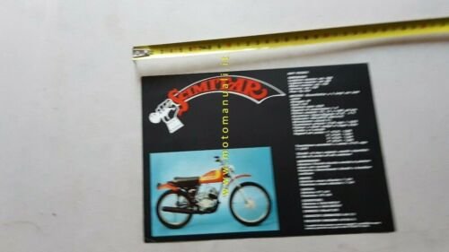 Italjet Scimitar 50 1973-74 depliant ciclomotore moped brochure