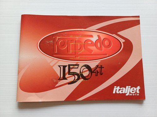 Italjet Torpedo 150 4T 1999-2000 manuale uso manutenzione originale