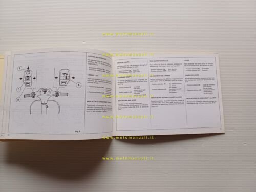 ITALJET Velocifero 50 1996 manuale uso manutenzione libretto originale