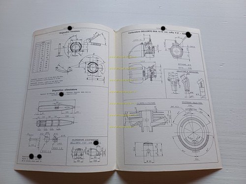 Italtelai 50 MC Tubone 1978 Facsimile originale scheda omologazione DGM …