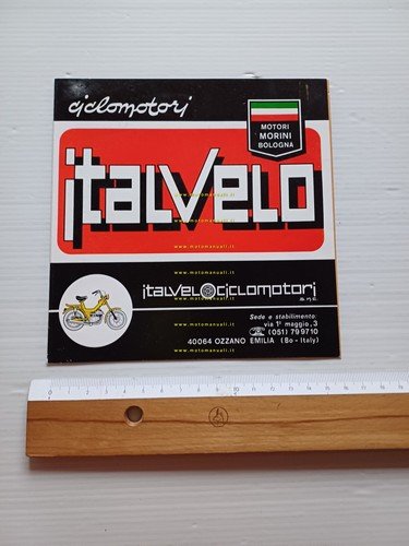 Italvelo 50 Mini - London - British tuboni 1975 depliant …