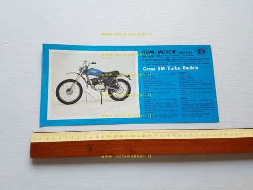 Itom 50 Cross 5M Turbo radiale - Cross 4M 1972-73 …