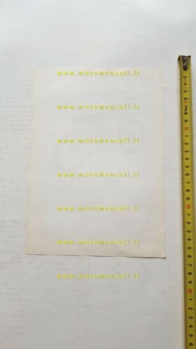 ITOM 50 Fuori Strada 1969 depliant ciclomotore originale brochure
