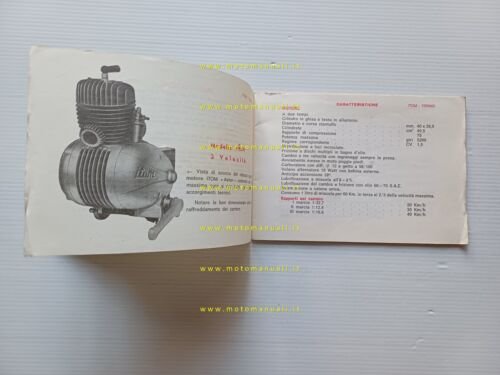 Itom Astor Sport 50 3M manuale uso manutenzione + catalogo …