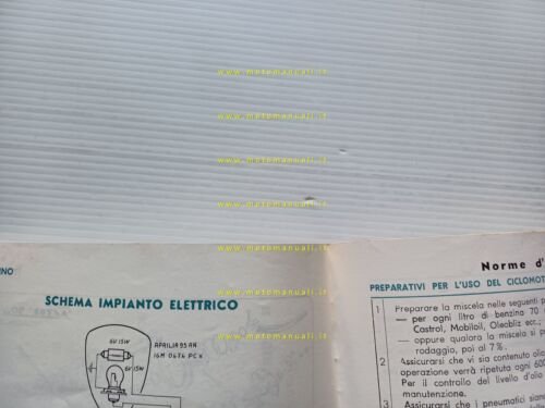 Itom Astor Sport 50 3M manuale uso manutenzione + catalogo …
