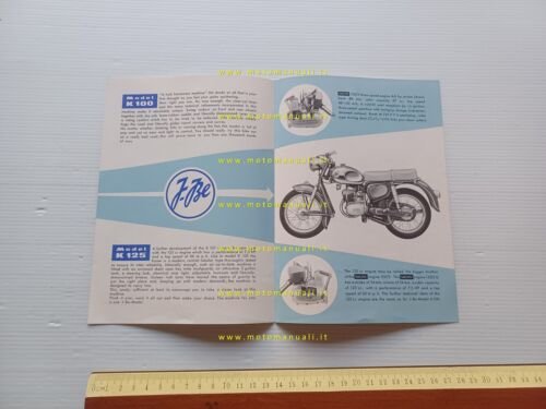 J-Be Motorcycles Sachs K 100 - K 125 depliant USA …