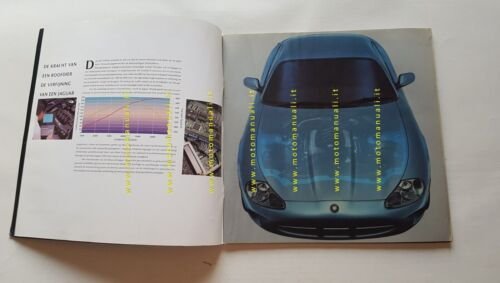 Jaguar Coup - Cabriolet 1996 depliant originale OLANDESE brochure