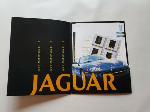 Jaguar Daimler modelli 1996 CARTELLA STAMPA originale italiano NO depliant
