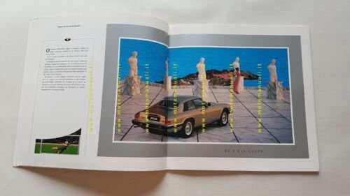 Jaguar XJ-S 1990 depliant originale OLANDESE brochure DUTCH