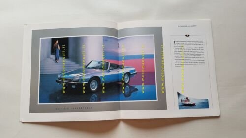 Jaguar XJ-S 1990 depliant originale OLANDESE brochure DUTCH