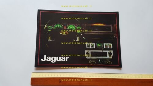 JAGUAR XJ Serie 2 1973 depliant INGLESE originale